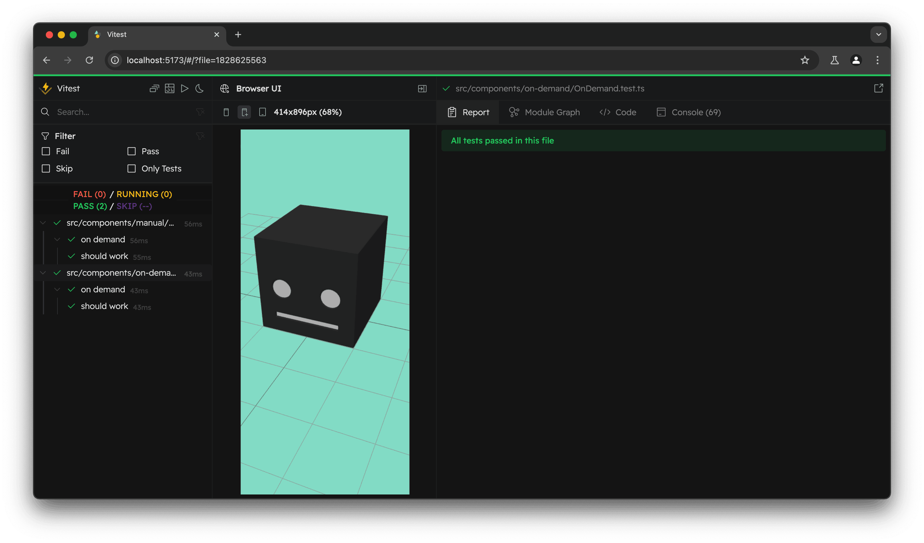 Vitest UI